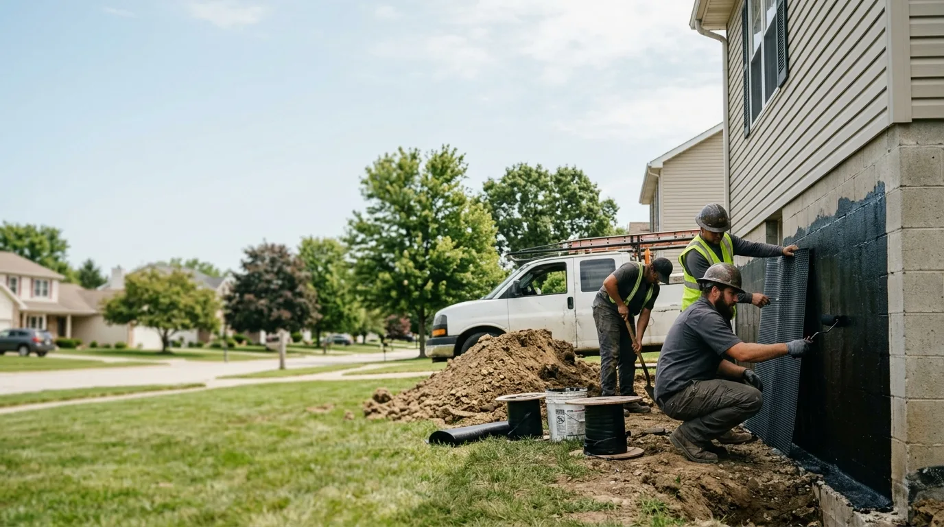 Basement Waterproofing in Glenford, OH near me